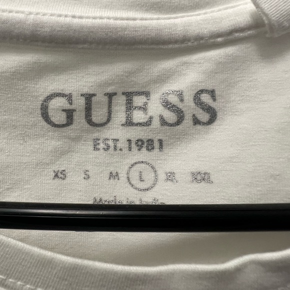 Guess Embellished Logo Tee.    #1527 - Picture 5 of 5